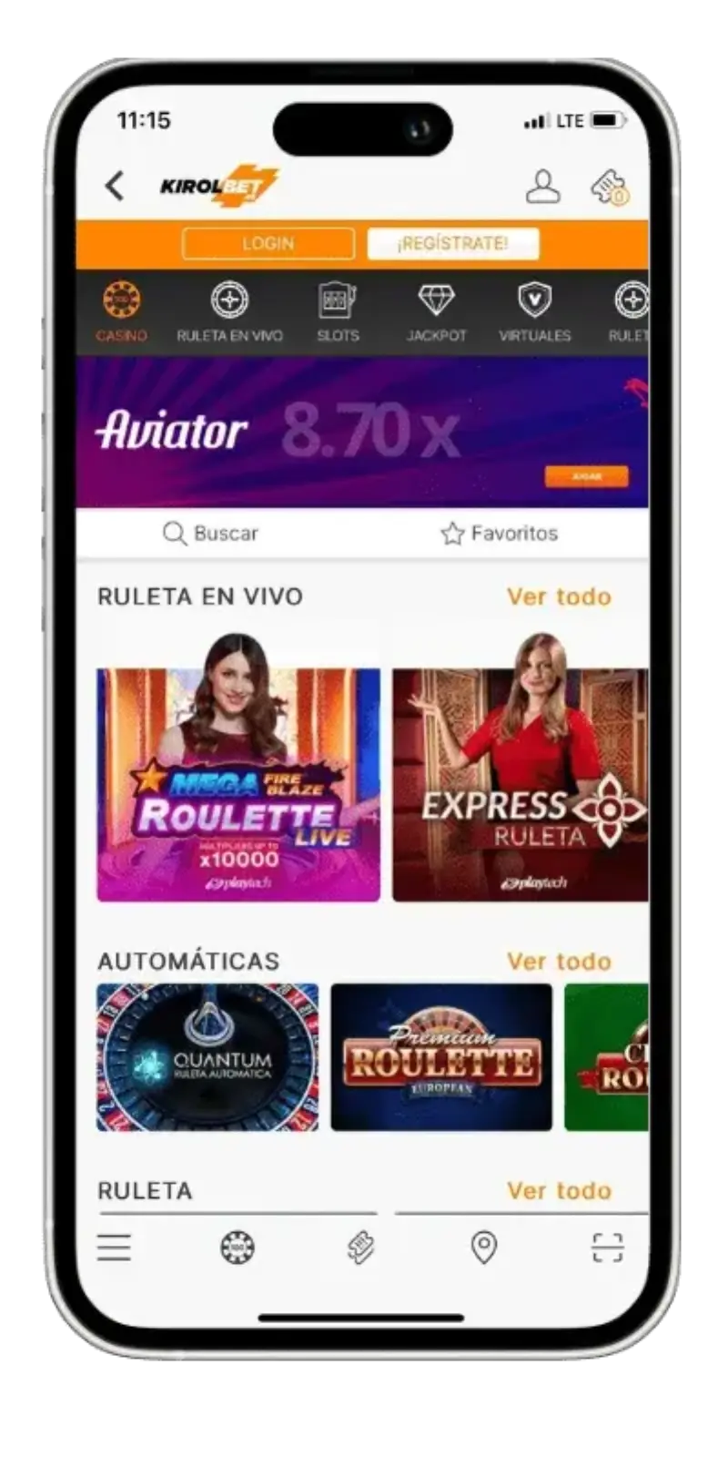 Catálogo de Mercados: Deportes y Especialidades de Kirolbet